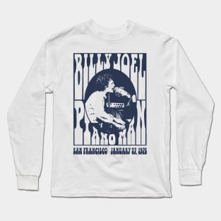 Piano Man And His Music Long Sleeve T-Shirt